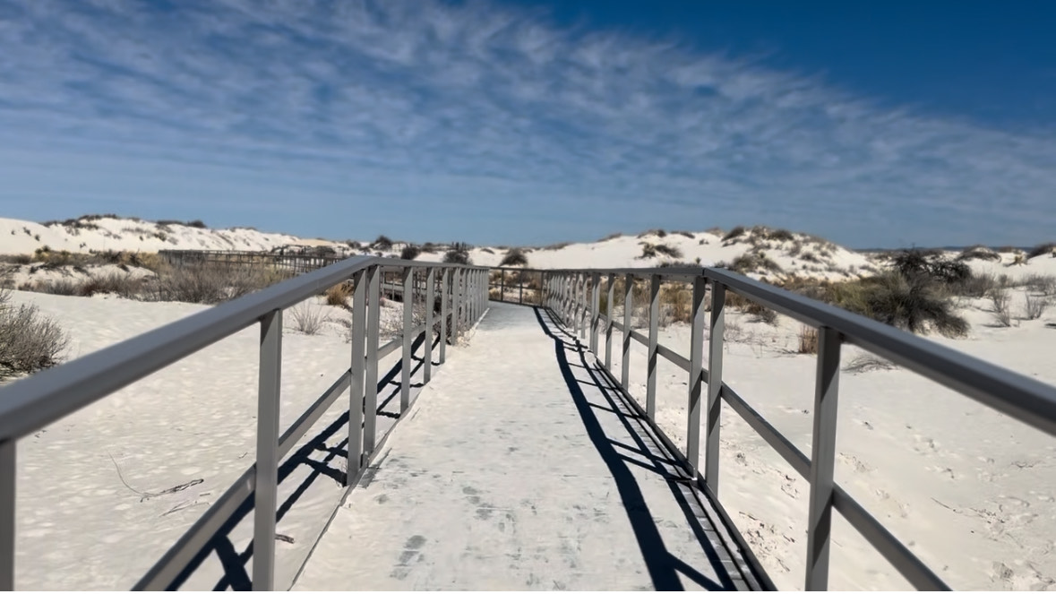 Sunny Days at White Sands National Park